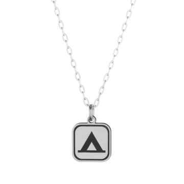 Camping Sign Necklace