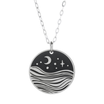 Moonlit Ocean Necklace