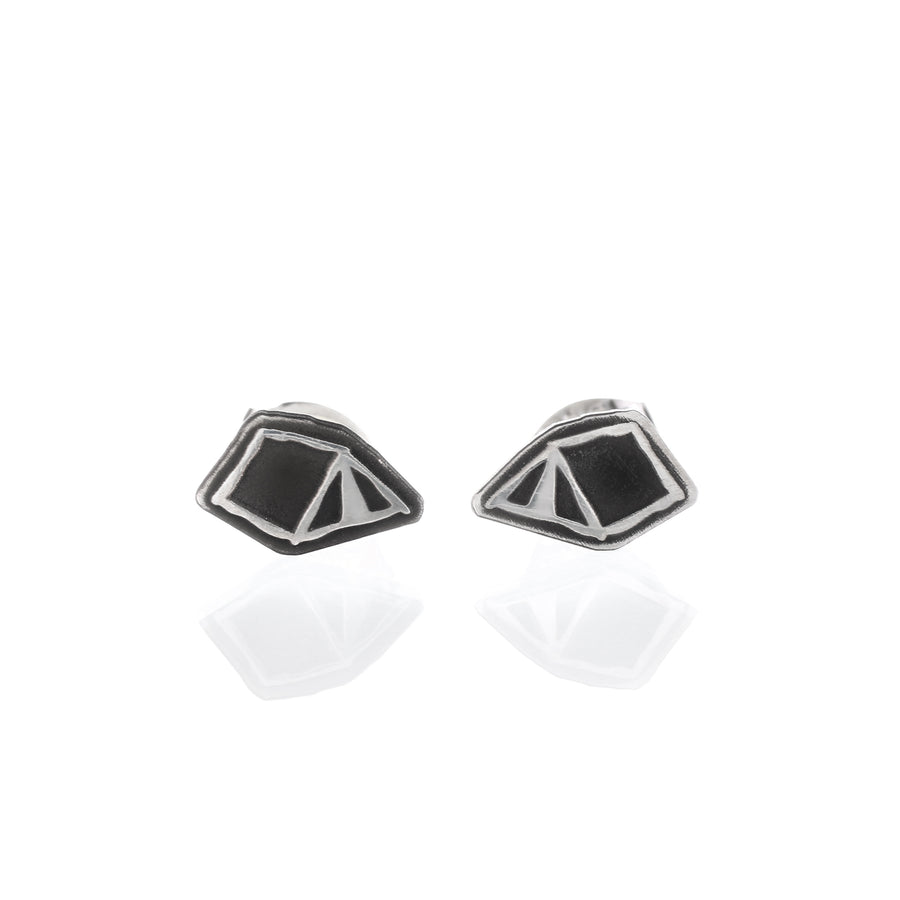 Tent Stud Earrings