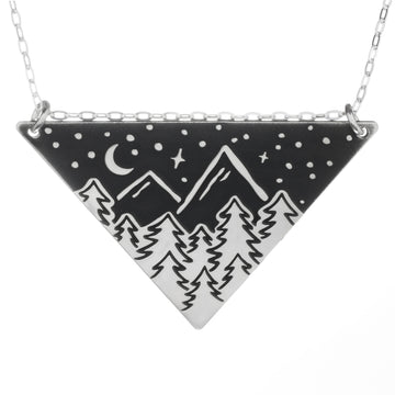 Under the Sky Triangle Necklace