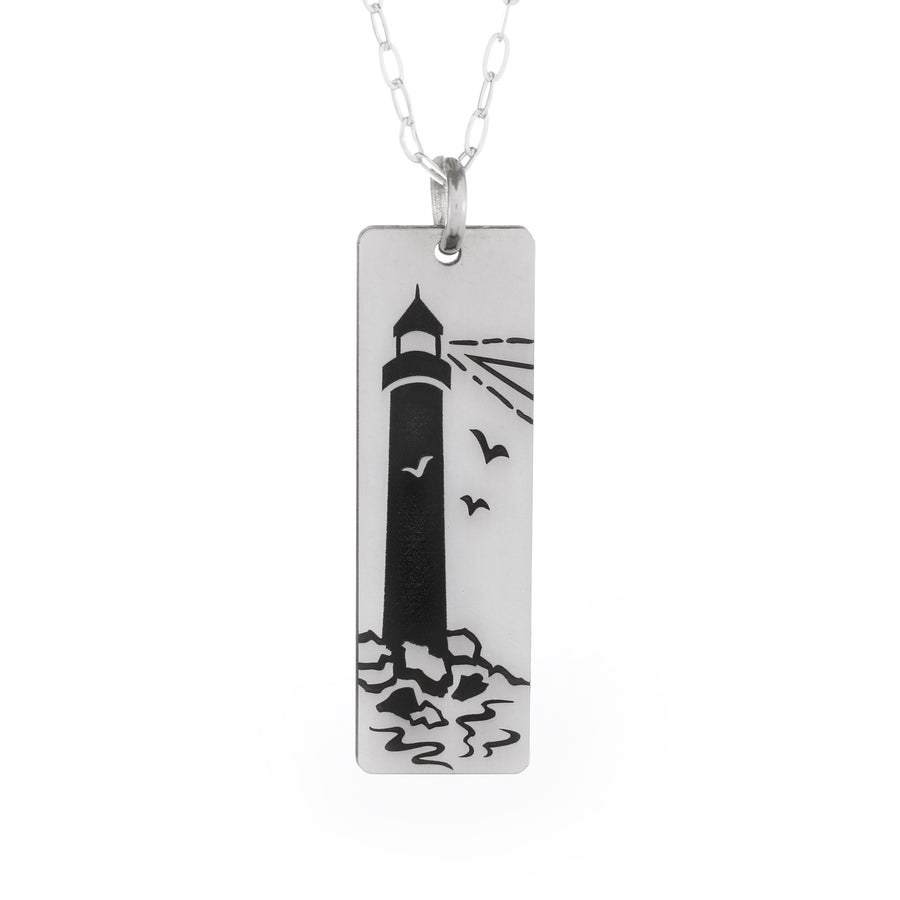 Seaside Journey Wide Bar Necklace