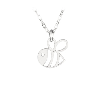 Bee Cut-Out Petite Necklace