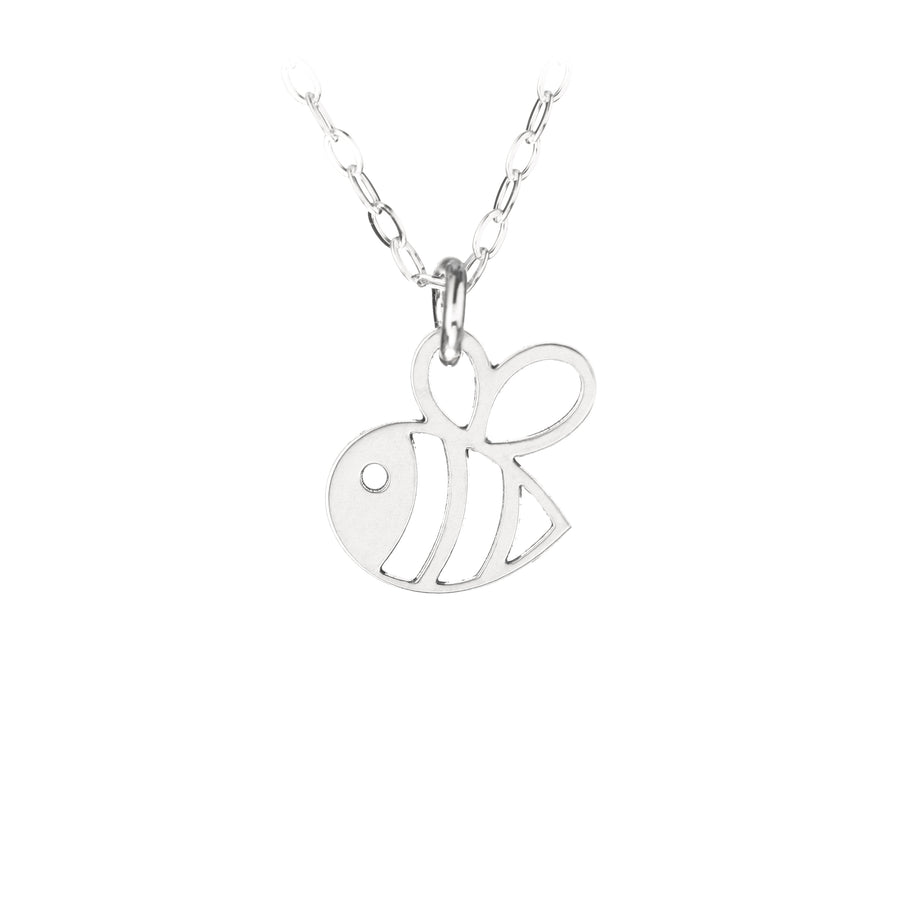 Bee Cut-Out Petite Necklace