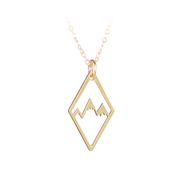 Climb Higher Gold-Fill Necklace