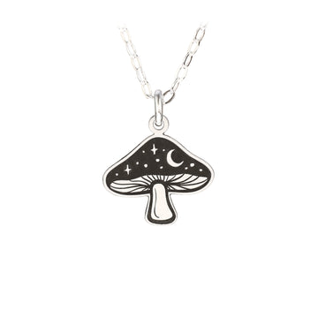 Mushroom Galaxy Necklace