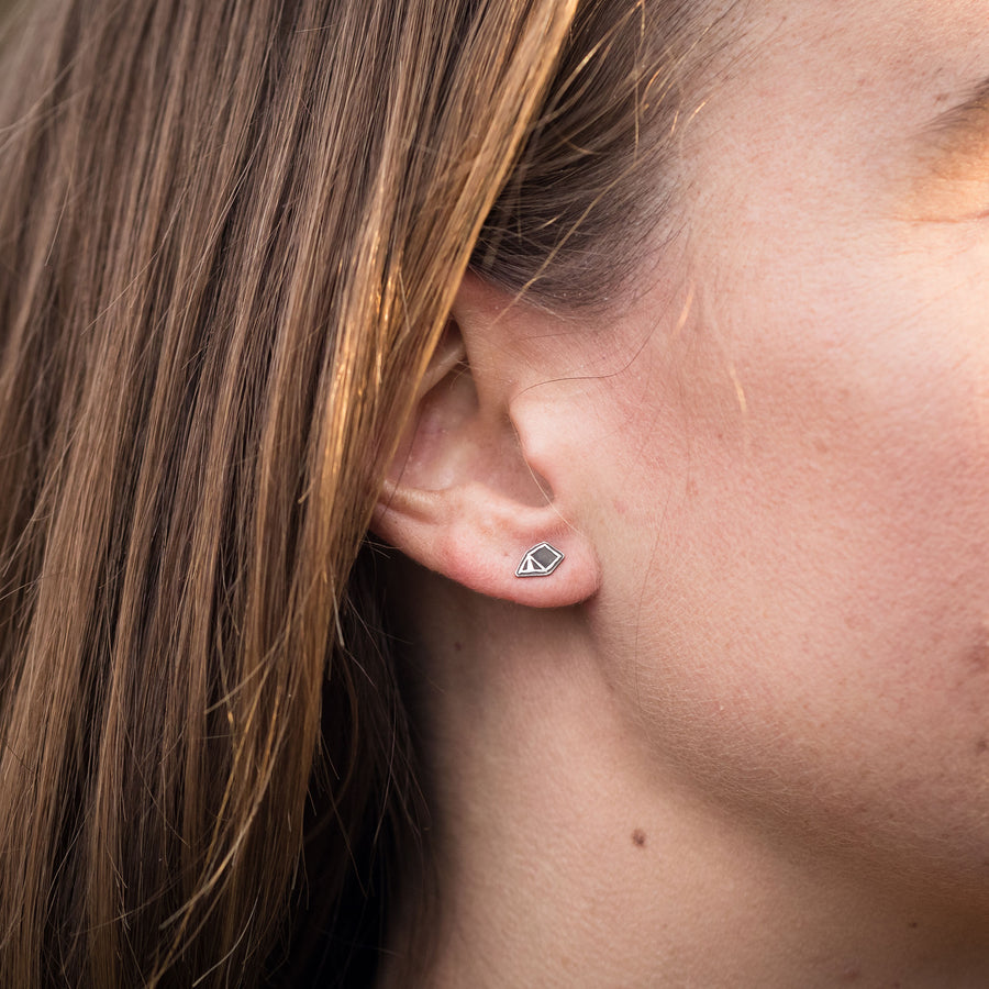 Tent Stud Earrings