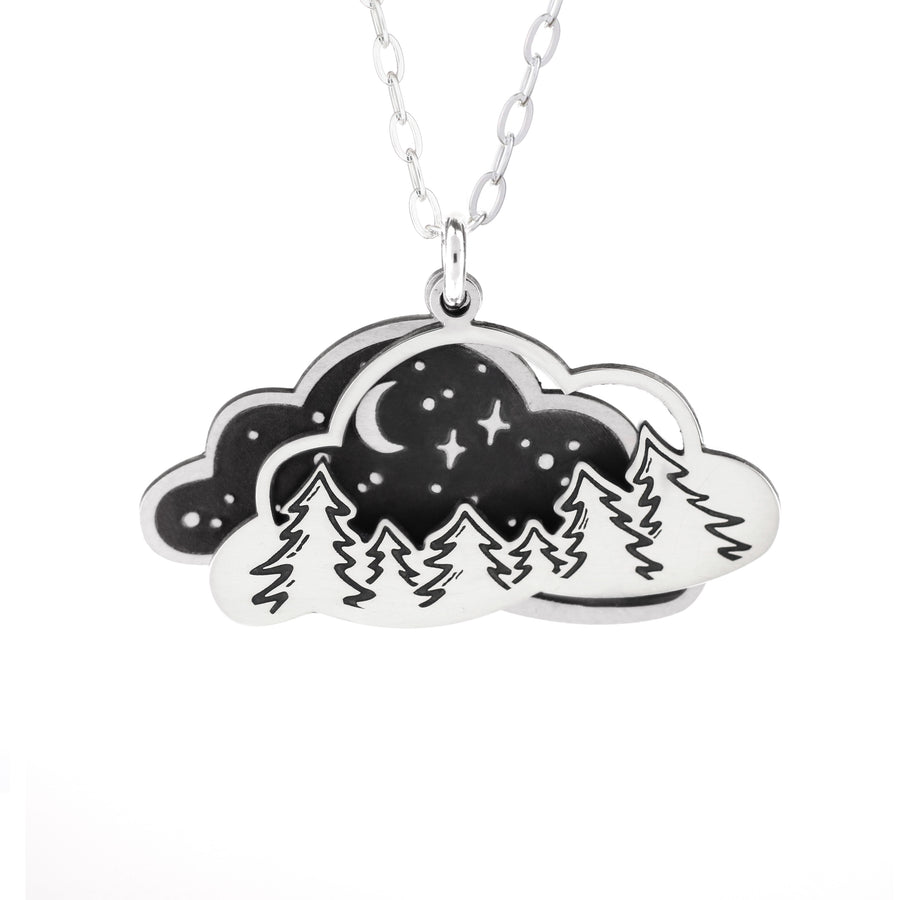 Peaceful Night Layered Necklace