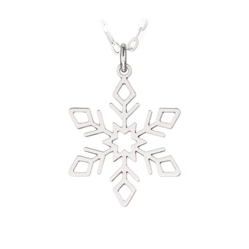 Snowflake Diamonds Necklace