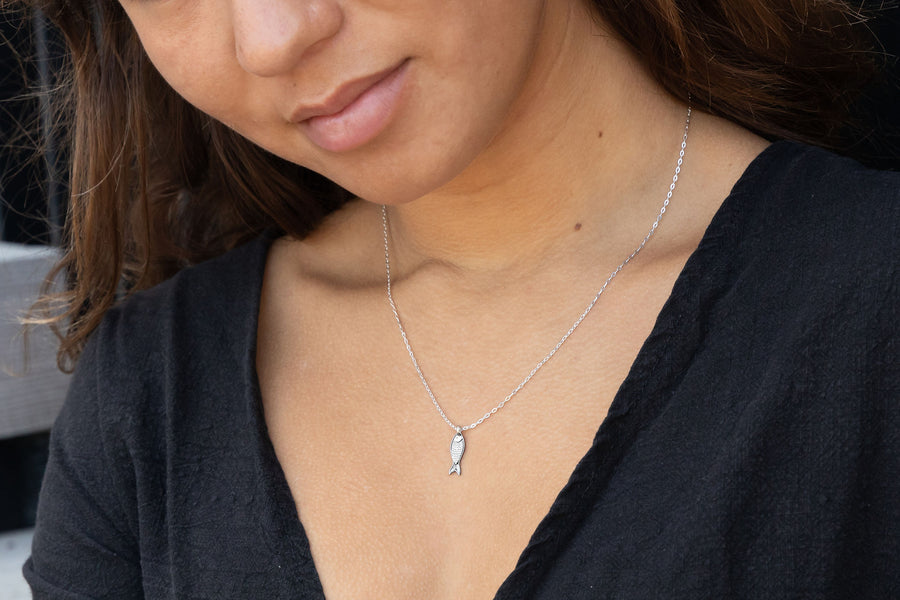 Only Fish for Me Necklace