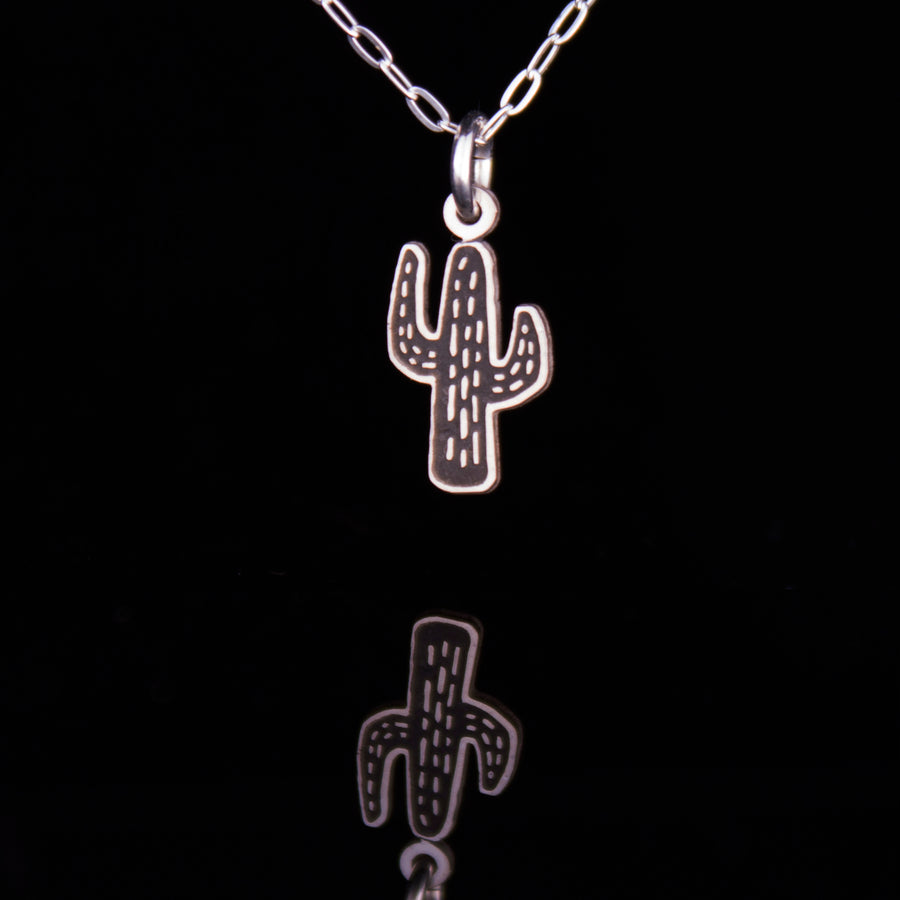 Cactus Tiny Necklace