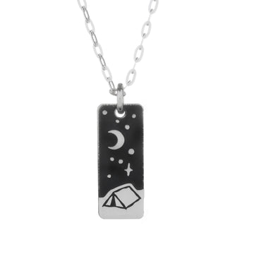 Night Outdoors Mini Necklace